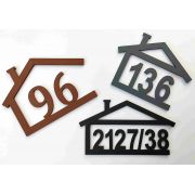 Číslo domček bungalov