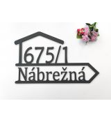 Domček s názvom ulice