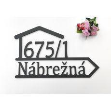 Domček s názvom ulice